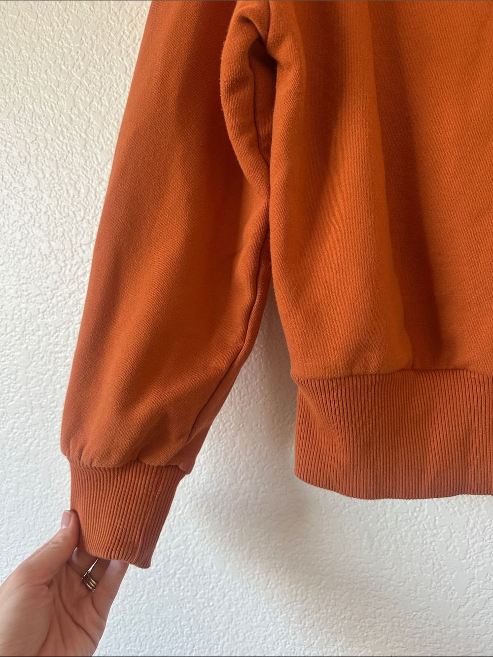 Rust 1/4 zip pullover! - Picture 3 of 6